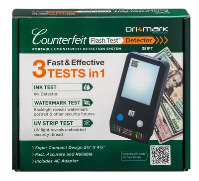 Dri Mark Flash Test Counterfeit Detector (351FT)