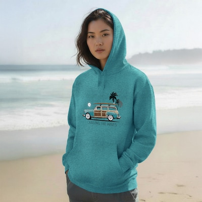 POD ADULT VINTAGE HEATHER HOODIE FC