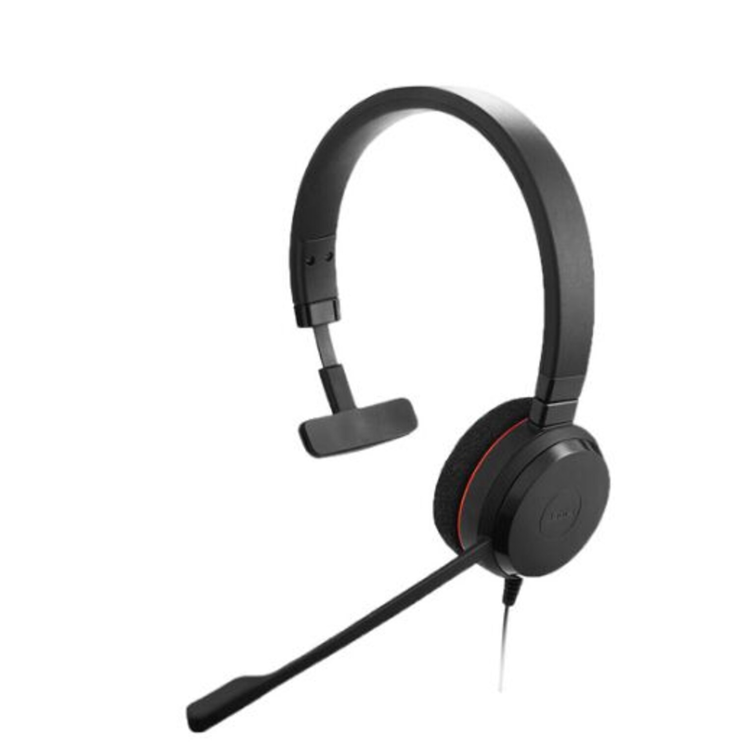 Jabra Evolve 20SE UC Mono Computer Headset, Over-the-Head, Black (4993-829-489)