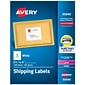 Avery Sure Feed Laser/Inkjet Shipping Labels, 3-1/3" x 4", White, 6 Labels/Sheet, 250 Sheets/Box, 1,500 Labels/Box (95940)