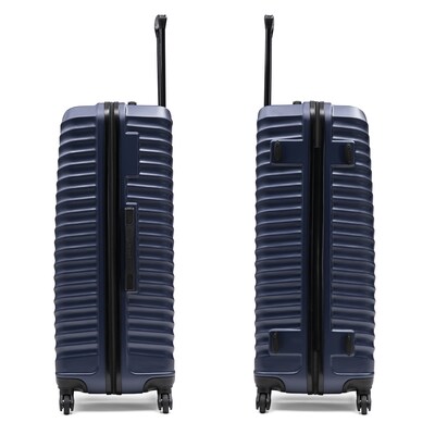 DUKAP Adly 32" Hardside Suitcase, 4-Wheeled Spinner, TSA Checkpoint Friendly, Blue (DKADL00XL-BLU)