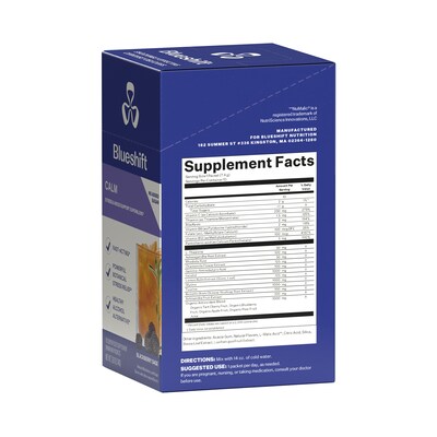 Blueshift Calm Blackberry Sage Powder Drink Mix, 10/Packets/Box, 2/Box (600-04168)