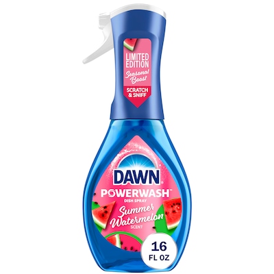 Dawn Powerwash Dish Soap Spray, Summer Watermelon, 16 oz. (15936)