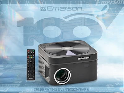Emerson LCD 120" 720p Home Theater Projector, Black (EVP-2502)