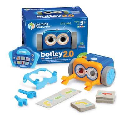 Learning Resources Botley The Coding Robot 2.0, Assorted Colors (LER 2941)