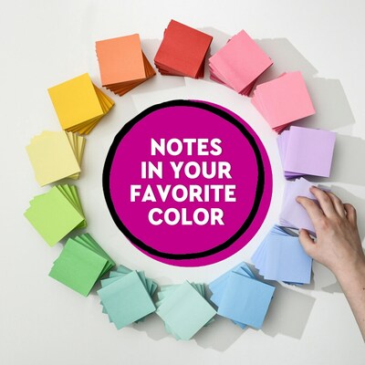 Post-it Super Sticky Notes, 3" x 3", Yellow, 90 Sheet/Pad, 5 Pads/Pack (6545SSY)