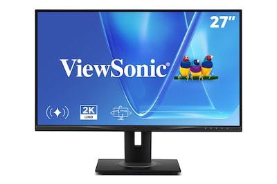 ViewSonic Ergonomic 27 QHD 100Hz LCD Monitor, Black (VG2748A-2K)