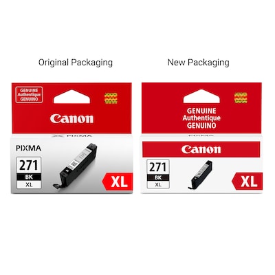 Canon 271 BK XL Black High Yield Ink Cartridge (0336C001)