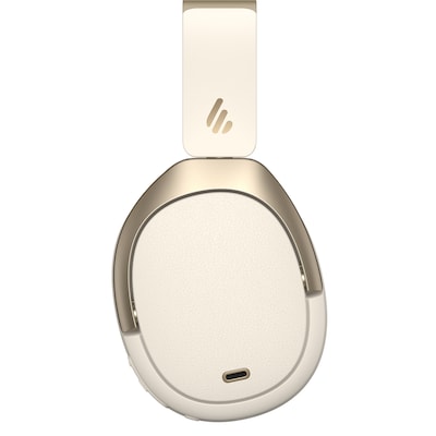 Edifier Wireless Active Noise Canceling Folding Over-Ear Headphones, Bluetooth, Ivory (WH950NB)