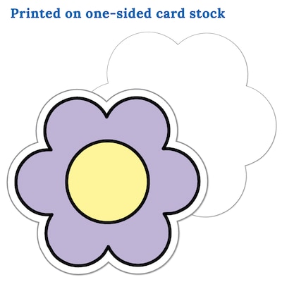 Carson-Dellosa Happily Ever Elementary Retro Remix Groovy Flower Cutouts (120656)