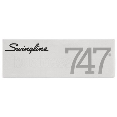 Swingline 747 Business Stapler Desktop Stapler, 30-Sheet Capacity, Arctic White (S7074738)
