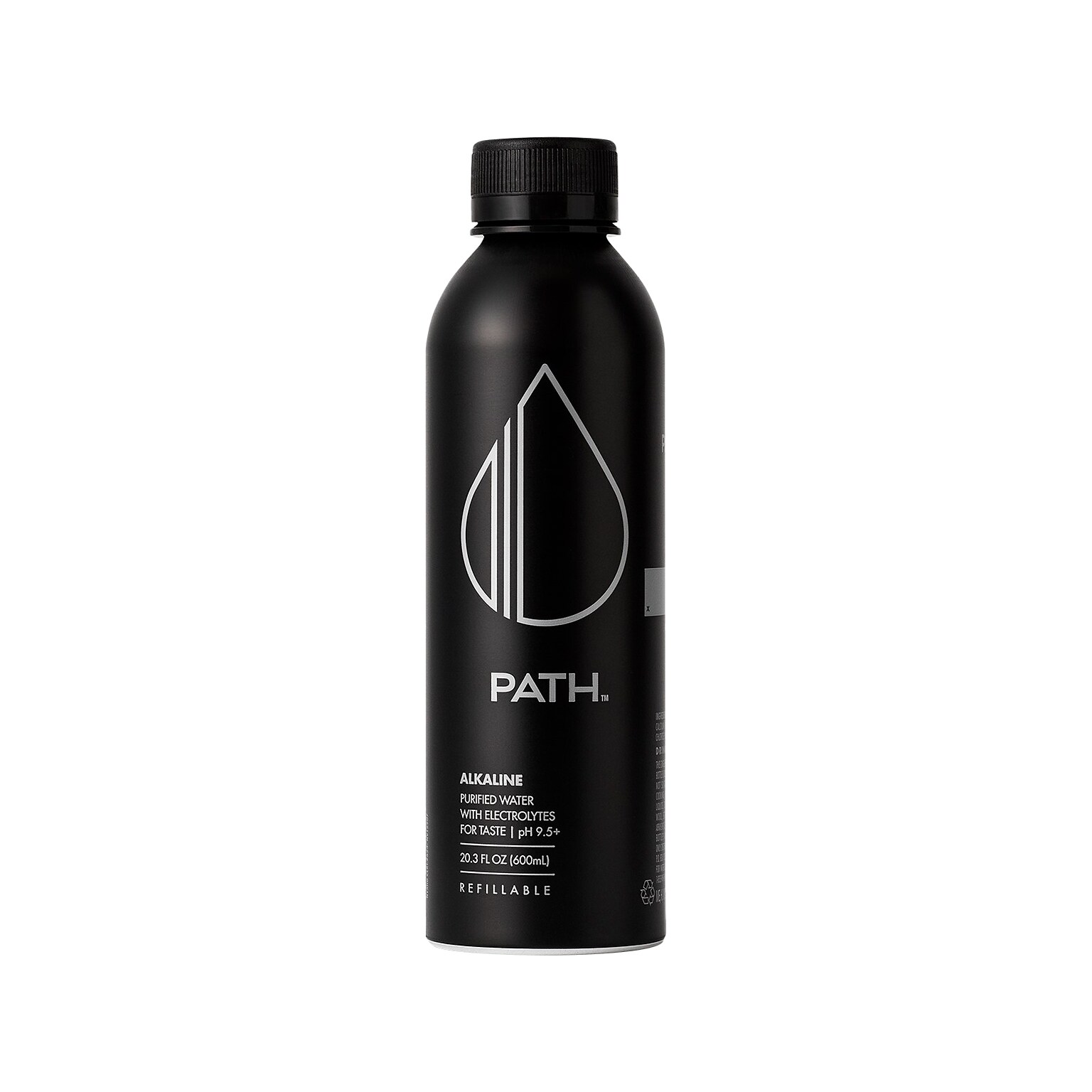 PATH Purified Alkaline Water, 20.3 oz., 12 Bottles/Carton (FG-1003)