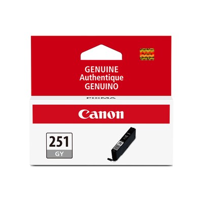 Canon 251 Gray Standard Yield Ink Cartridge  (6517B001)