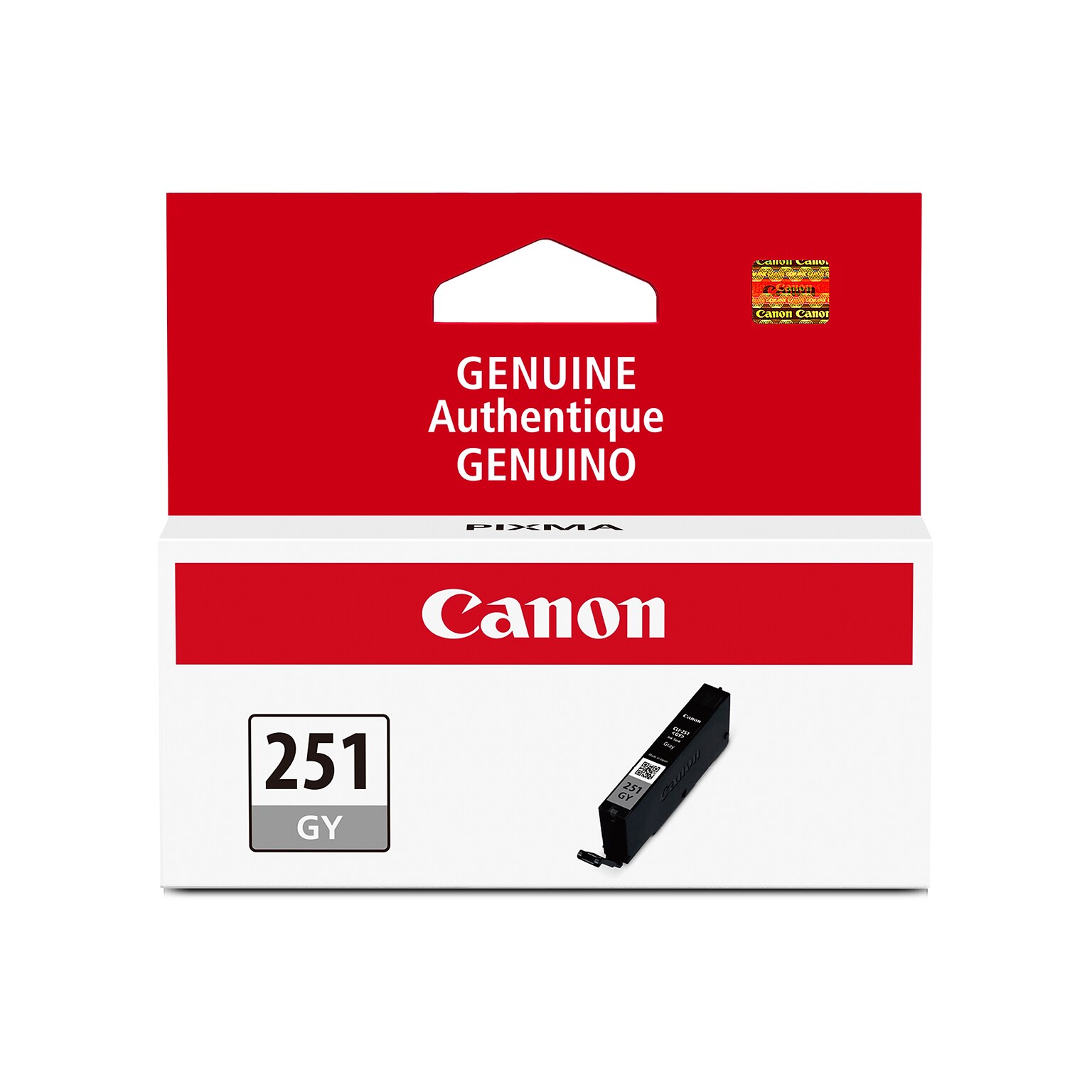 Canon 251 Gray Standard Yield Ink Cartridge  (6517B001)