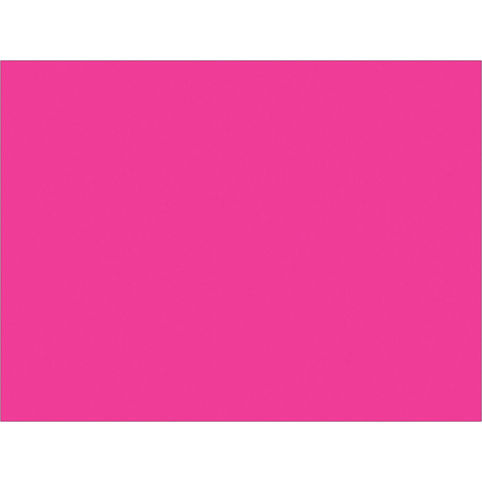 Tape Logic Rectangle Inventory Label, 4 x 3, Fluorescent Pink, 500/Roll (DL631K)