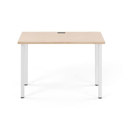 Union & Scale™ Essentials 42W Rectangular Writing Desk, Natural (UN60411-C)