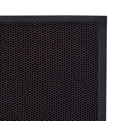 Floortex Doortex Meshmat Indoor Entrance Mat, 47 x 31, Metallic Blue & Orange (NREMFLYV0019)