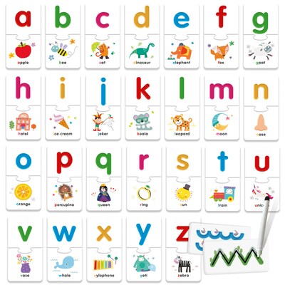 Headu ABC Write & Play Puzzles, 34/Set (HDUEN54372)