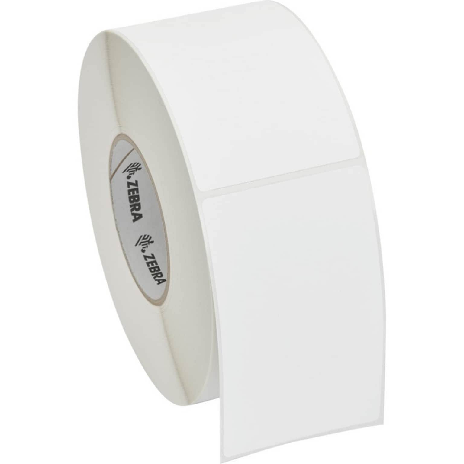 Zebra Z-Ultimate 2000T Thermal Barcode Labels, 4 x 8, White, 750 Labels/Roll, 4 Rolls/Carton (10014013)