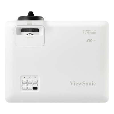 ViewSonic 4K UHD Laser Home Theater Projector, White (LS901-4K)