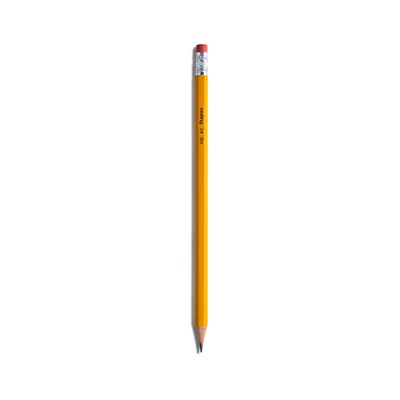 Staples Pre-Sharpened Wooden Pencil, 2.2mm, #2 Medium Lead, 48/Pack (ST62808-CC)