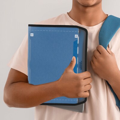 Five Star Customizable Plastic Accordion File ,7-Pocket, Letter Size, Assorted Colors (35170)