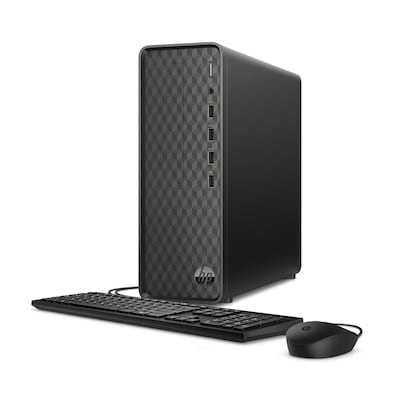 HP Slim Desktop Computer, Intel Core i3-1210, 8GB RAM, 256GB SSD, Mouse & Keyboard Included, Windows