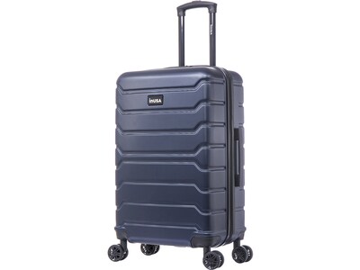 InUSA Trend Polycarbonate/ABS Medium Suitcase, Blue (IUTRE00M-BLU)