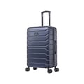 InUSA Trend Polycarbonate/ABS Medium Suitcase, Blue (IUTRE00M-BLU)
