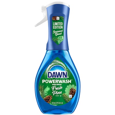 Dawn Powerwash Dish Soap Spray, Fresh Pine Scent, 16 oz. (15939)
