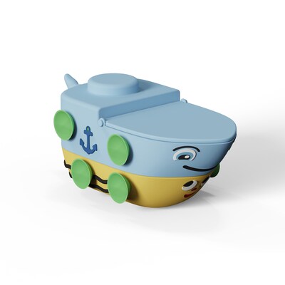 Griddly Kids BobBee Water Toy, Blue and Yellow (GRG4000626)