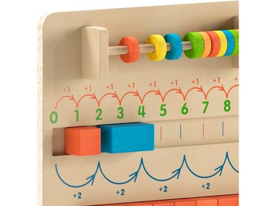 Flash Furniture Bright Beginnings Number Counting Learning Board (MK-MK08787-GG)