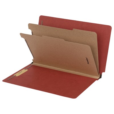 Pendaflex Pressboard Classification Folder, 2-Dividers, 2 Expansion, Legal Size, Brown, 10/Box (1007076)