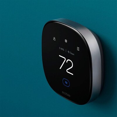 Ecobee Premium Smart Programmable Touch-Screen Thermostat, Smart Sensor Included  (EB-STATE6-01)