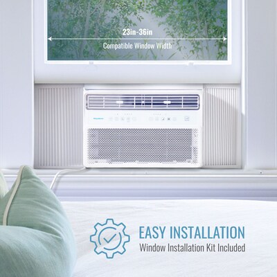 Keystone Energy Star 115-Volt 12,000 BTU Window Air Conditioner with Remote, White (KSTAW121WA)