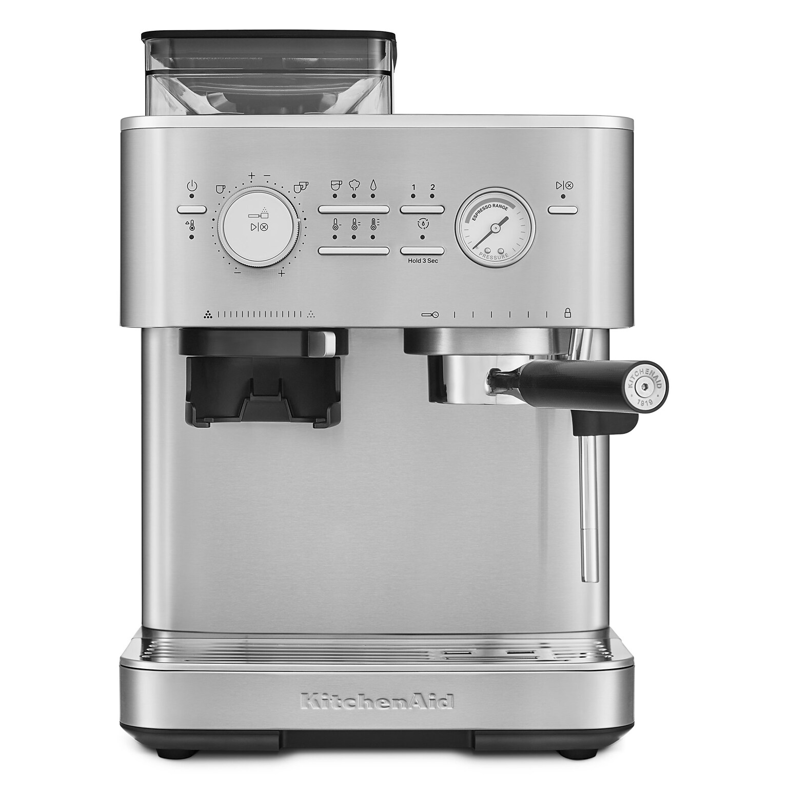 KitchenAid Pump/Automatic Espresso Machine, Stainless Steel (KES6551SX)