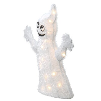 National Tree Company 18" Pre-Lit Smiling Ghost (MZ17-6725)