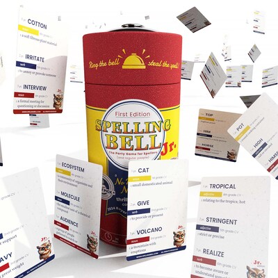 Spelling Bell Spelling Game - Kids Edition, Grades K-6 (SPB152468)