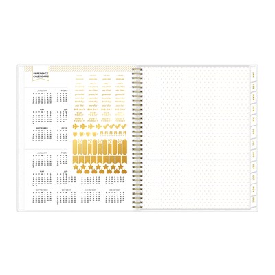 2026 Blue Sky Tile Frosted 8.5" x 11" Weekly & Monthly Personal Planner (101411-26)