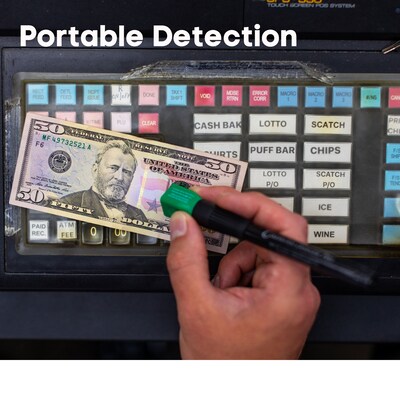 Dri Mark Dual Detector Counterfeit Pens, 6/Pack (351UV6)