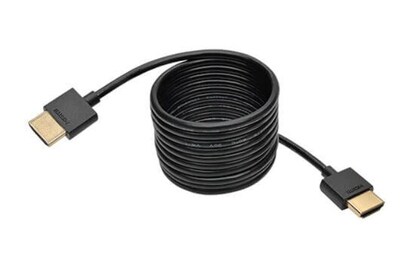 Tripp Lite 6 HDMI to HDMI Audio/Video Cable, Male to Male, Black (P569-006-SLIM)