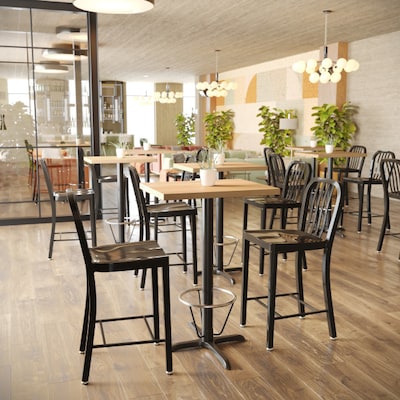 Flash Furniture Bennett 24"W x 30"D 1.5" Thickness Rectangular Table Top, Wooden, Natural (GSF0032430NAT)