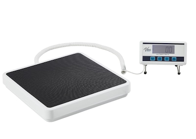 Viva Comfort Medical Digital BMI Weight Scale, 550 lbs. Capacity, White (ADIME904-06-MK)