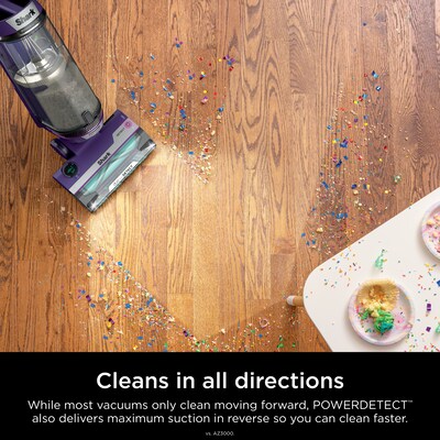 Shark Detect Pro Max Upright Vacuum, Bagless, Eggplant (AZ4002)