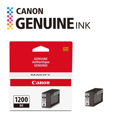 Canon PGI-1200 Black Standard Yield Ink Cartridge (9219B001)