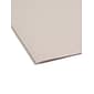 Smead Heavy Duty TUFF Box Bottom Hanging File Folder, 4" Expansion, 1-Tab, Letter Size, Steel Gray, 18/Box (64242)