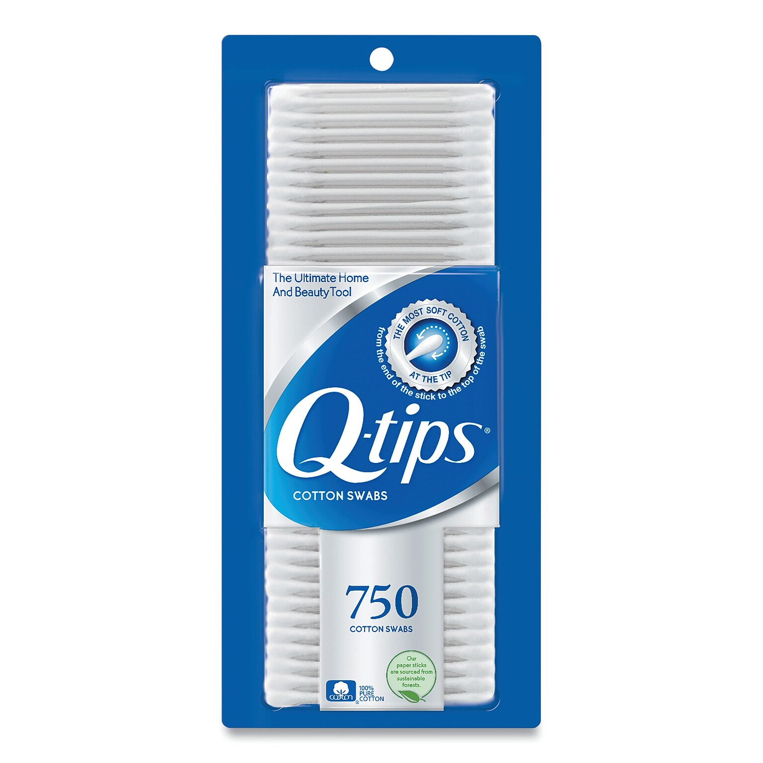 Q-Tips Cotton Swabs, 750 Count (09824)