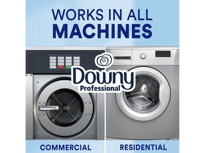 Downy Professional Liquid Fabric Softener, Clean & Fresh, 190 Loads, 140 oz. (14052)