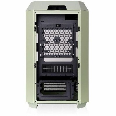 Thermaltake Tower 250 Mini-ITX Mini Tower Computer Case, Matcha Green (CA-1Z9-00SEWN-00)