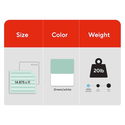 Quill Brand® 1-Part Continuous Form Bond Paper, 14-7/8x11", 20-lb., 2700 Sheets/Carton (177113)